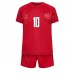 Danmark Christian Eriksen #10 kläder Barn VM 2022 Hemmatröja Kortärmad (+ korta byxor)